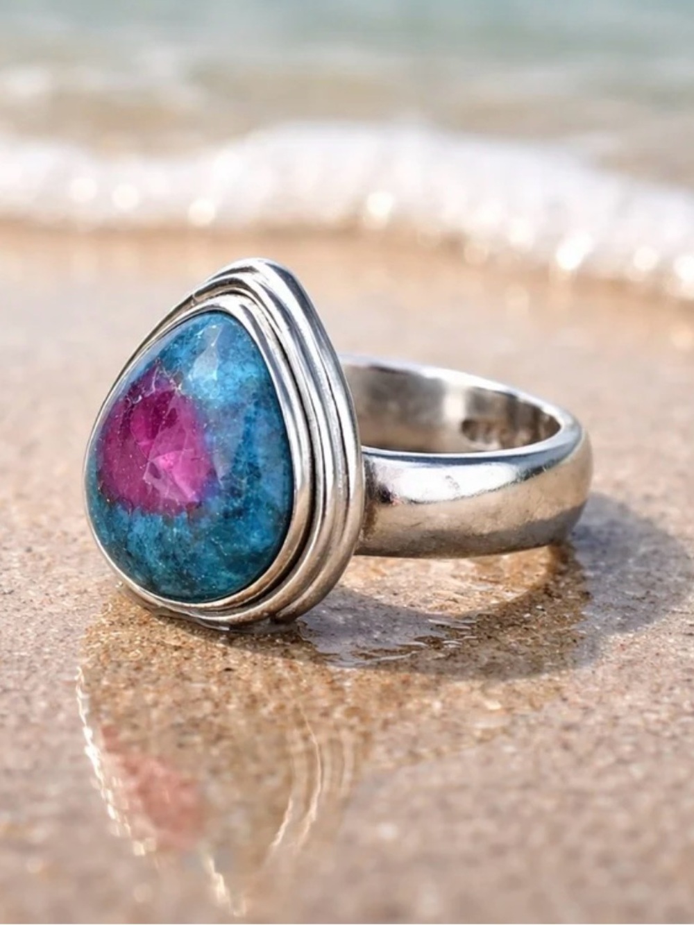 Ruby In Kyanite Ring - Picture 8 of 12